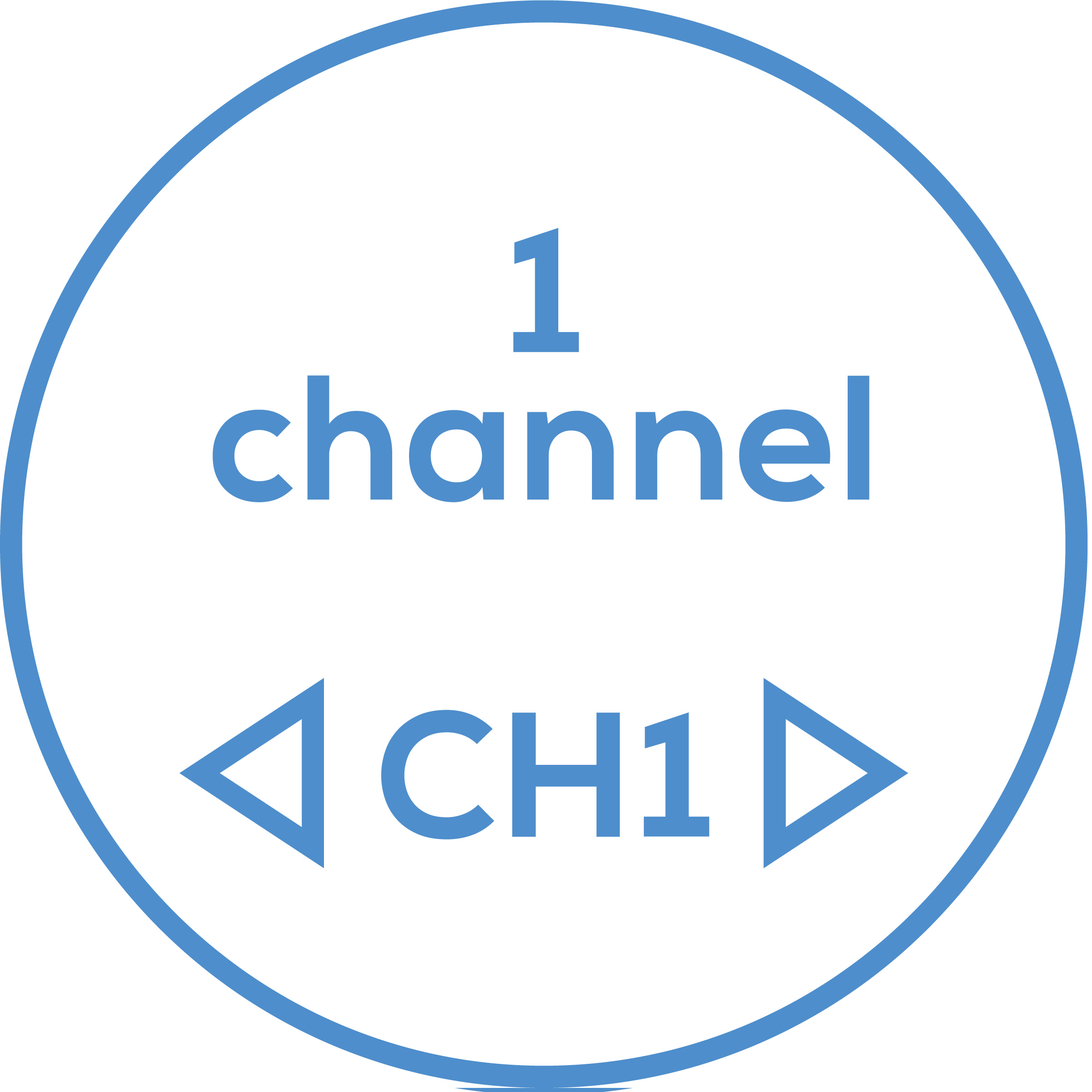 Channel The device has one adjustable channel
