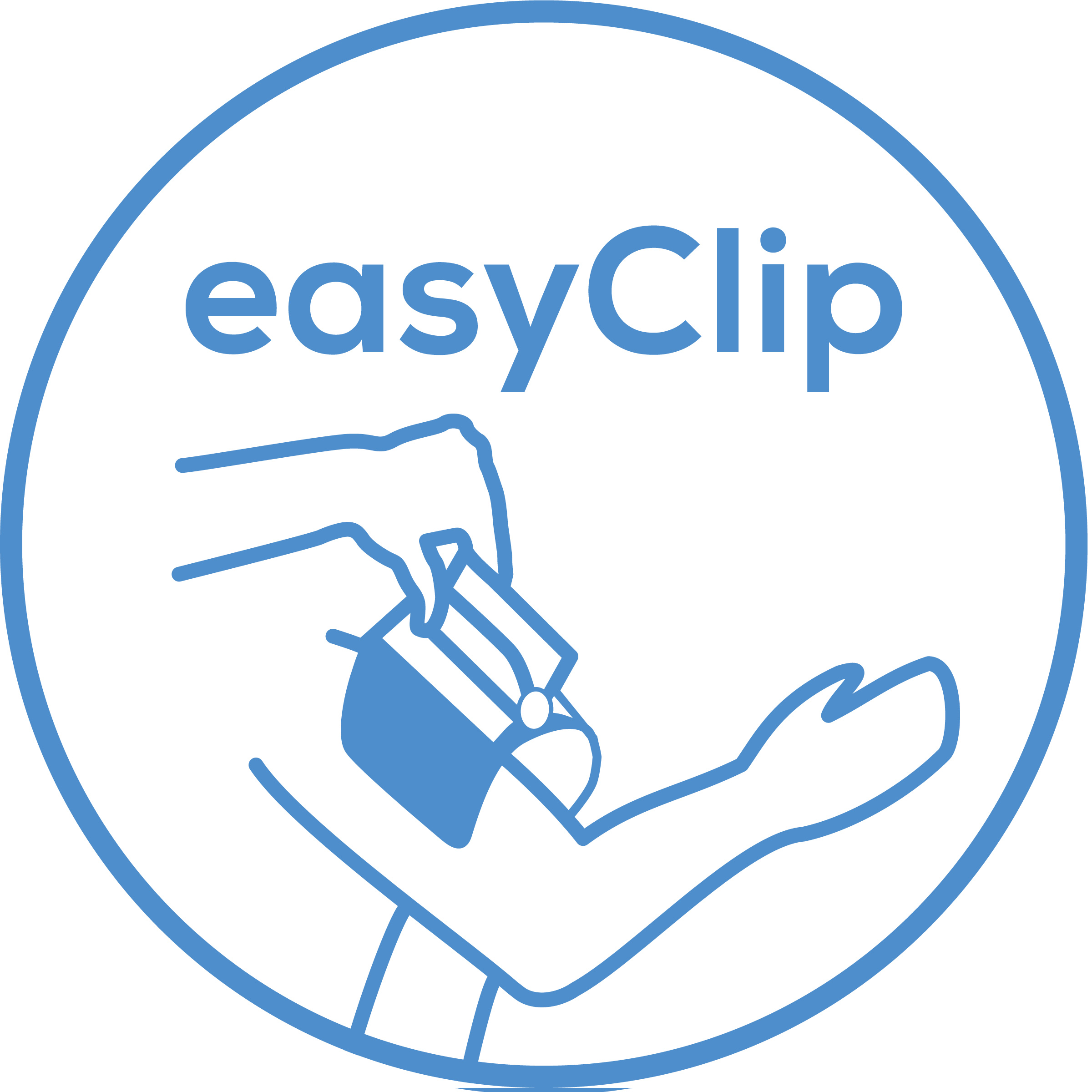 easyClip Innovative easyClip cuff (22-42 cm): easy to fit with just one action