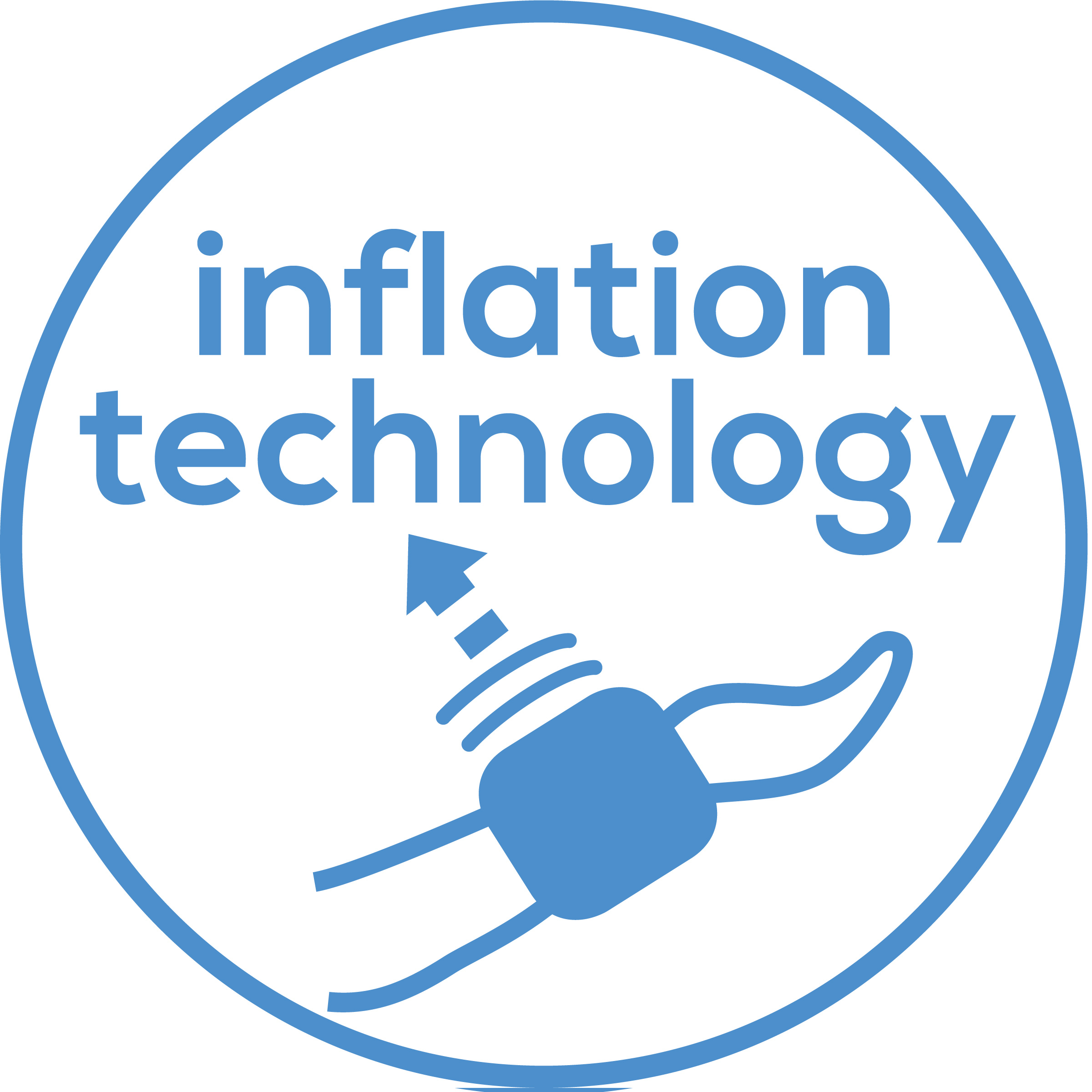 Inflation technology Fast and convenient measurement which is already taken while the cuff is being inflated
