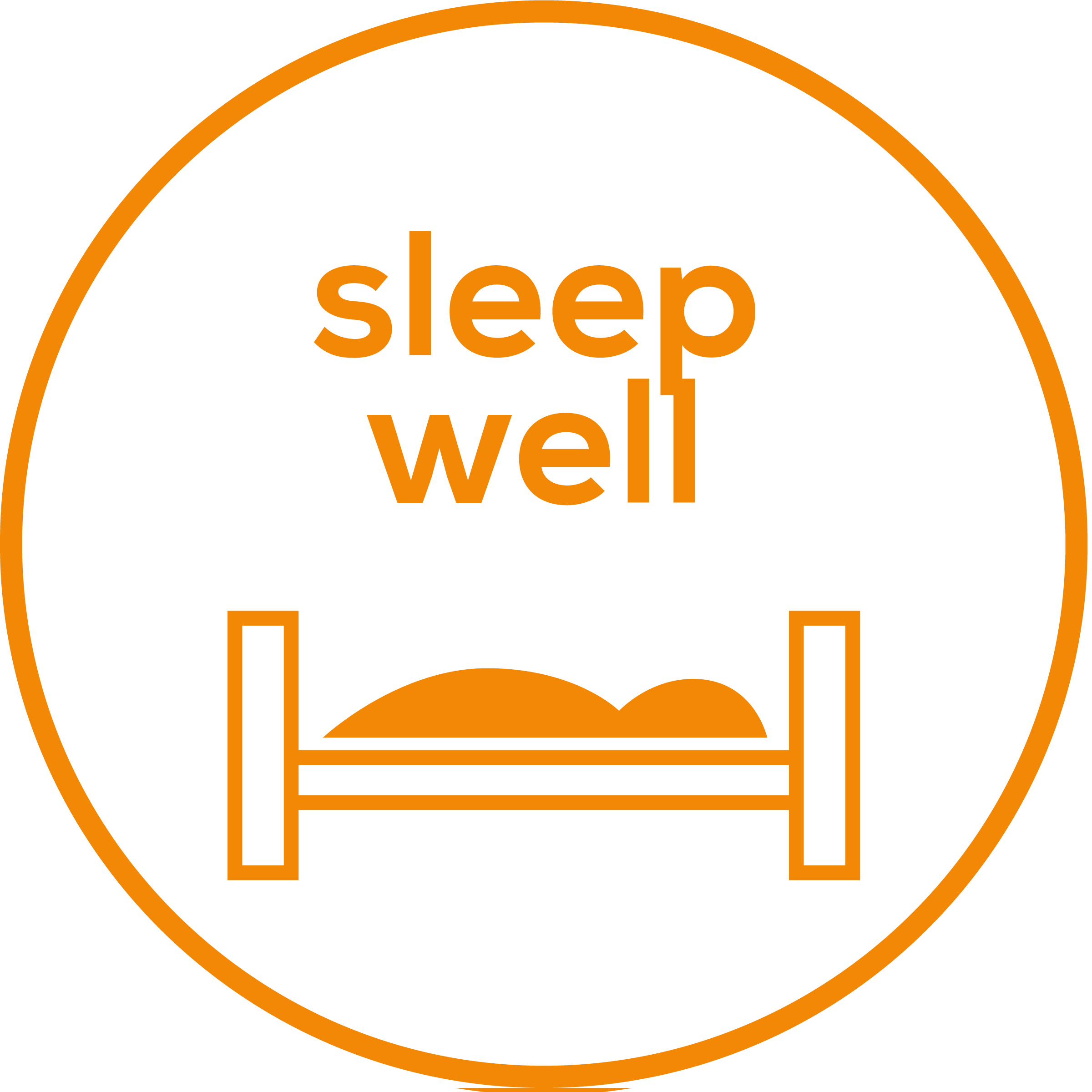 Sleep well To support a conscious breathing rhythm