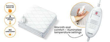 Beurer UB 64 fully fitted heated underblanket Product picture